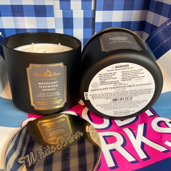 Bath & Body Works Other - NEW! 2X BBW MAHOGANY TEAKWOOD INTENSE